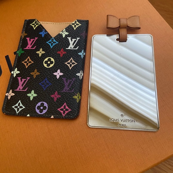 LOUIS VUITTON Murakami Multicolor Monogram Pattern Mirror Bag Accessory - Picture 5 of 8